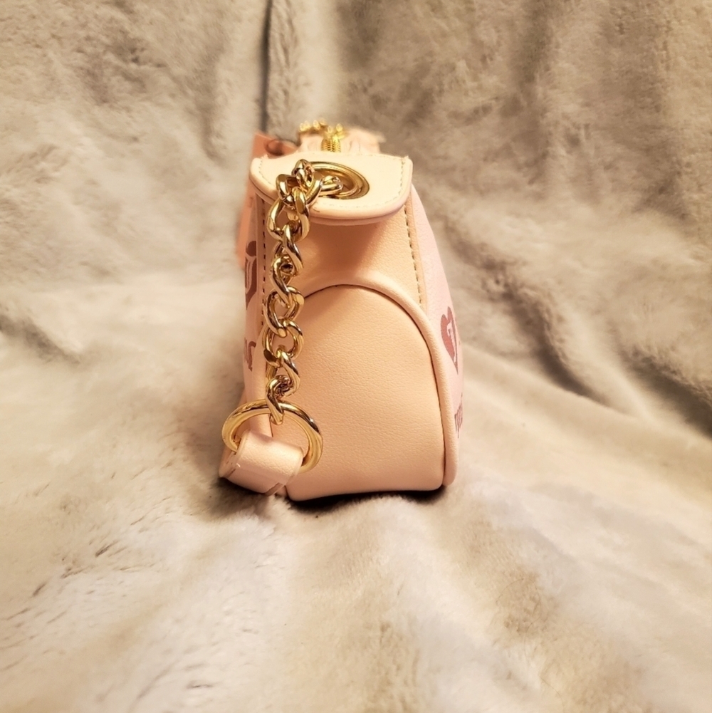 Juicy Couture Small Pink Heart Valentines Day Y2K Style Shoulder Bag NWT - Picture 5 of 10